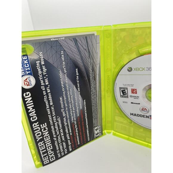 Madden NFL 12 (Xbox 360, 2011) Tested + Working - Picture 6 of 8